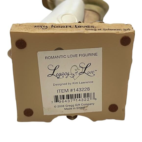 Vintage 9" LEGACY OF LOVE Figurine ROMANTIC LOVE By Kim Lawrence - Picture 4 of 4